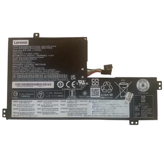 5B10W67251 Lenovo 100e Chromebook 2nd Gen Battery